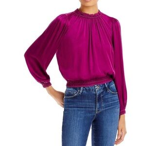 Bella Dahl Revolve Smocked Blouse